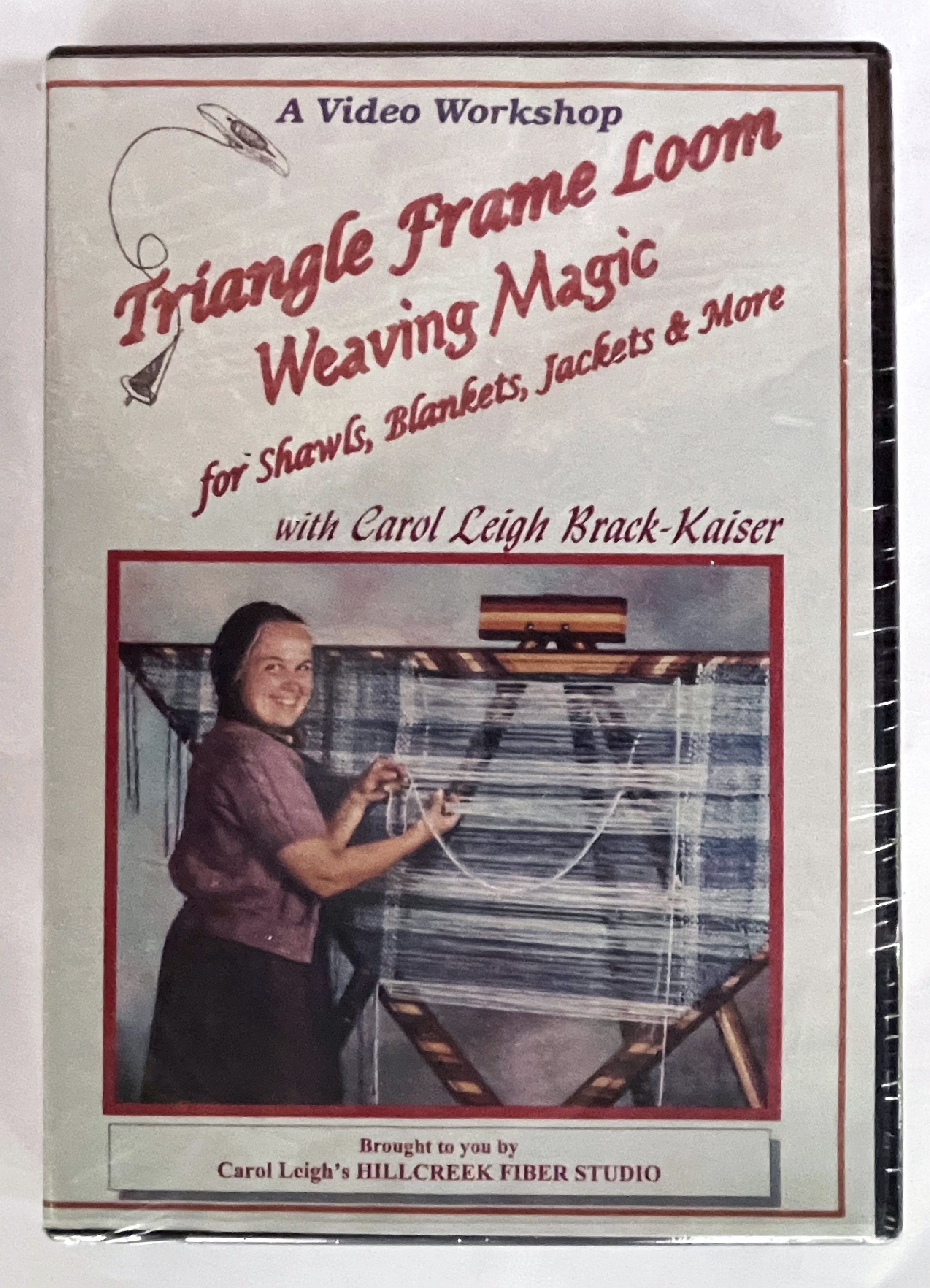 Triangle Frame Loom Weaving Magic for Shawls, Blankets, Jackets & More
