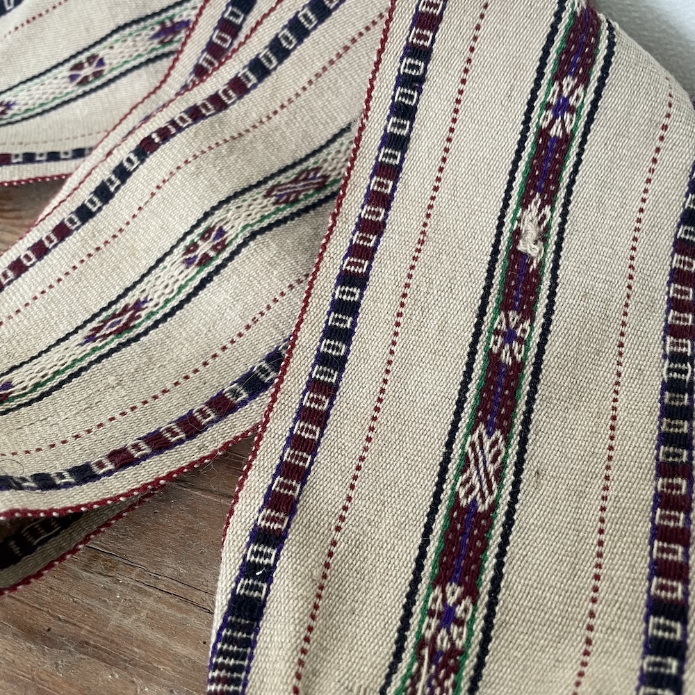Handwoven Neutral Band - Peru - Image 2
