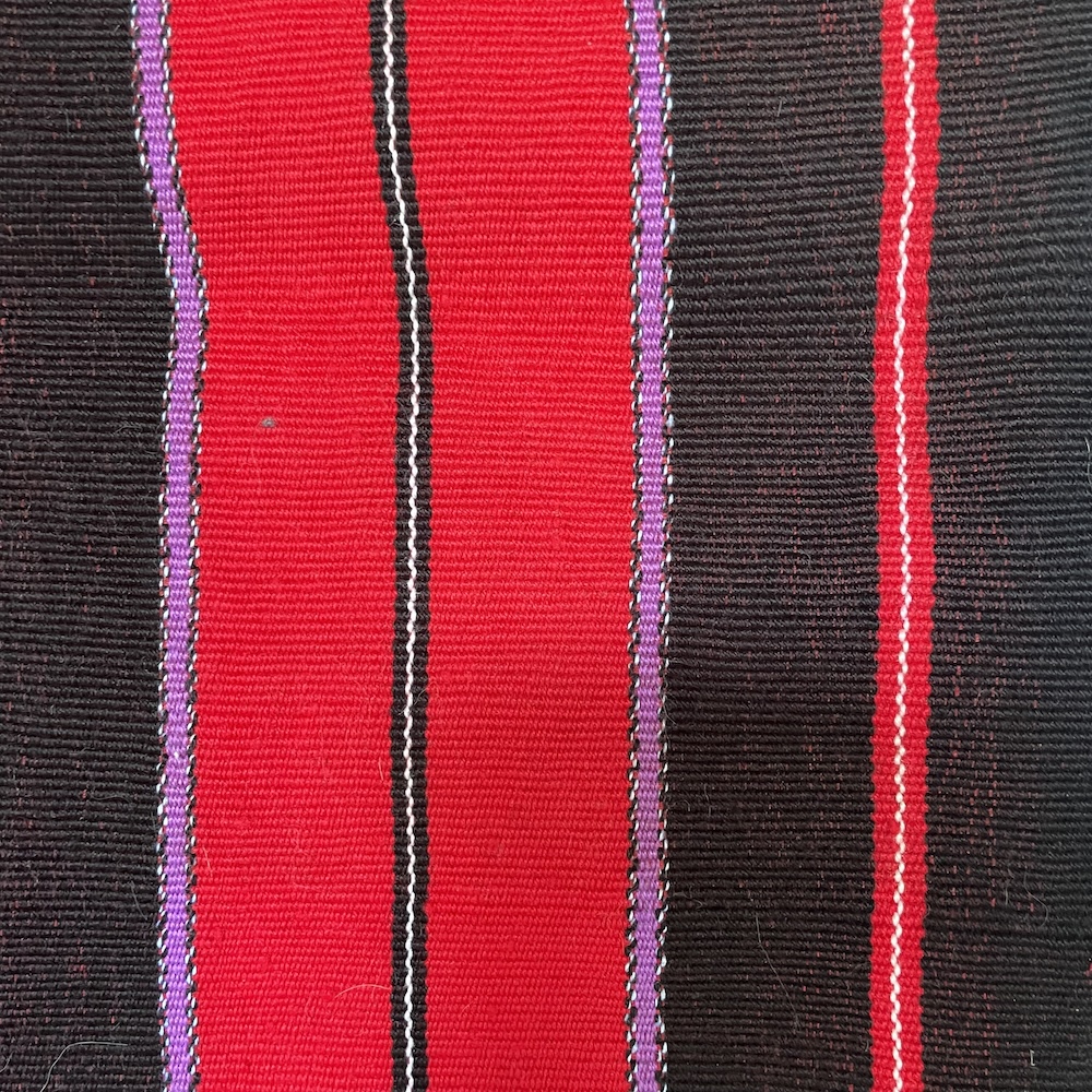 Pair of Simple Warp Faced Tablerunners - Guatemala - Image 2