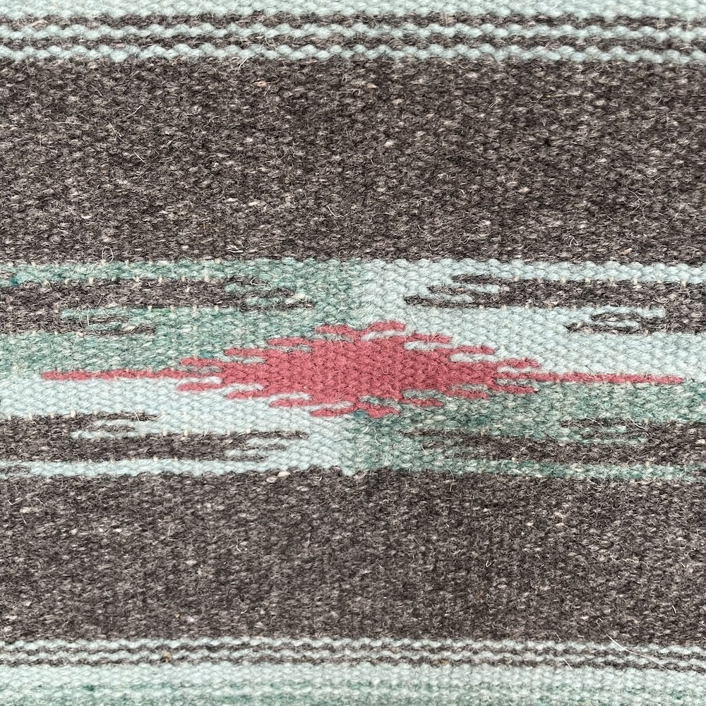 Ortega Family Woven Grey Weaving - USA - Image 2