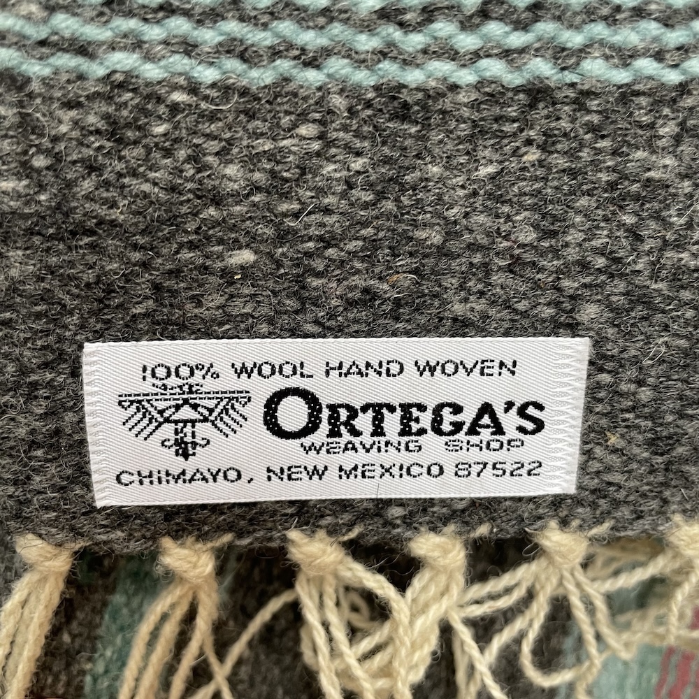 Ortega Family Woven Grey Weaving - USA - Image 3