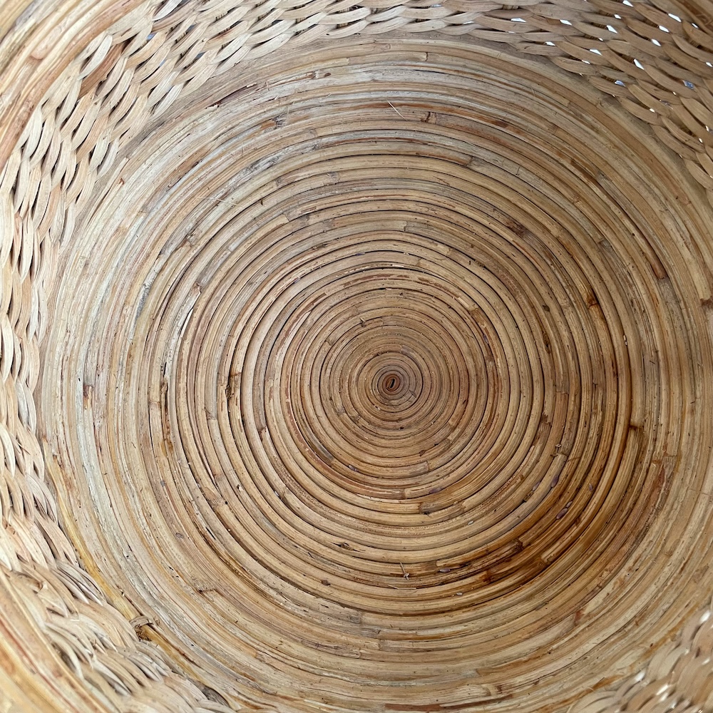 Wood Fiber Basket with Rigid Handle - Bangladesh - Image 2