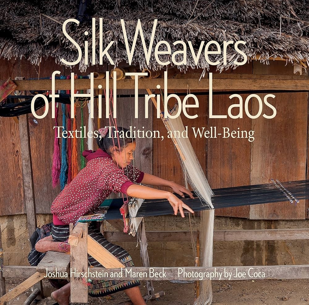 Handwoven Silk Textiles from Laos & book Silk Weavers of Hill Tribe Laos - Image 2