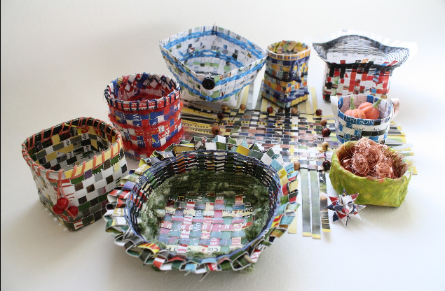 Recycled Baskets
